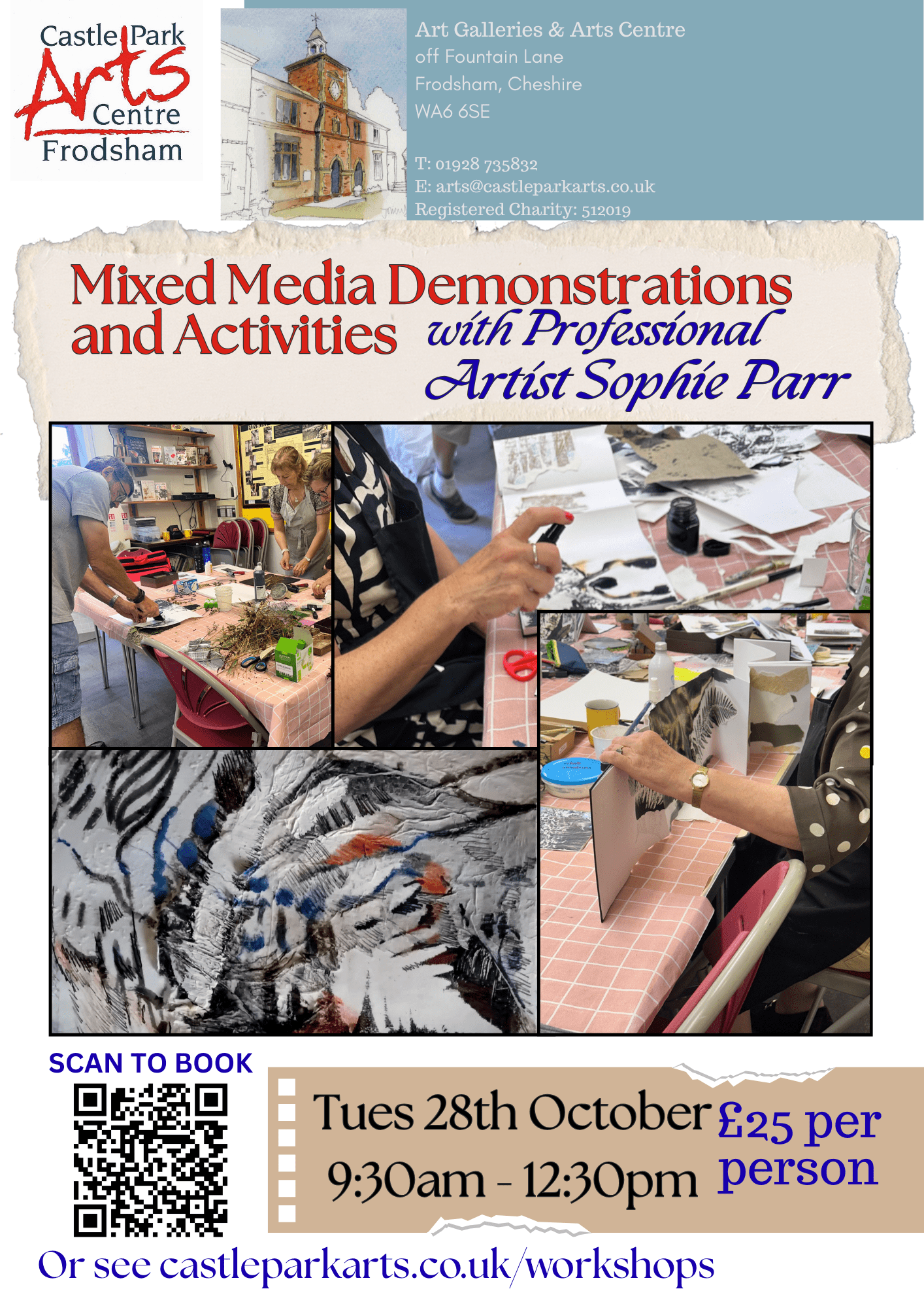 Mixed Media Demonstrations and Activities image