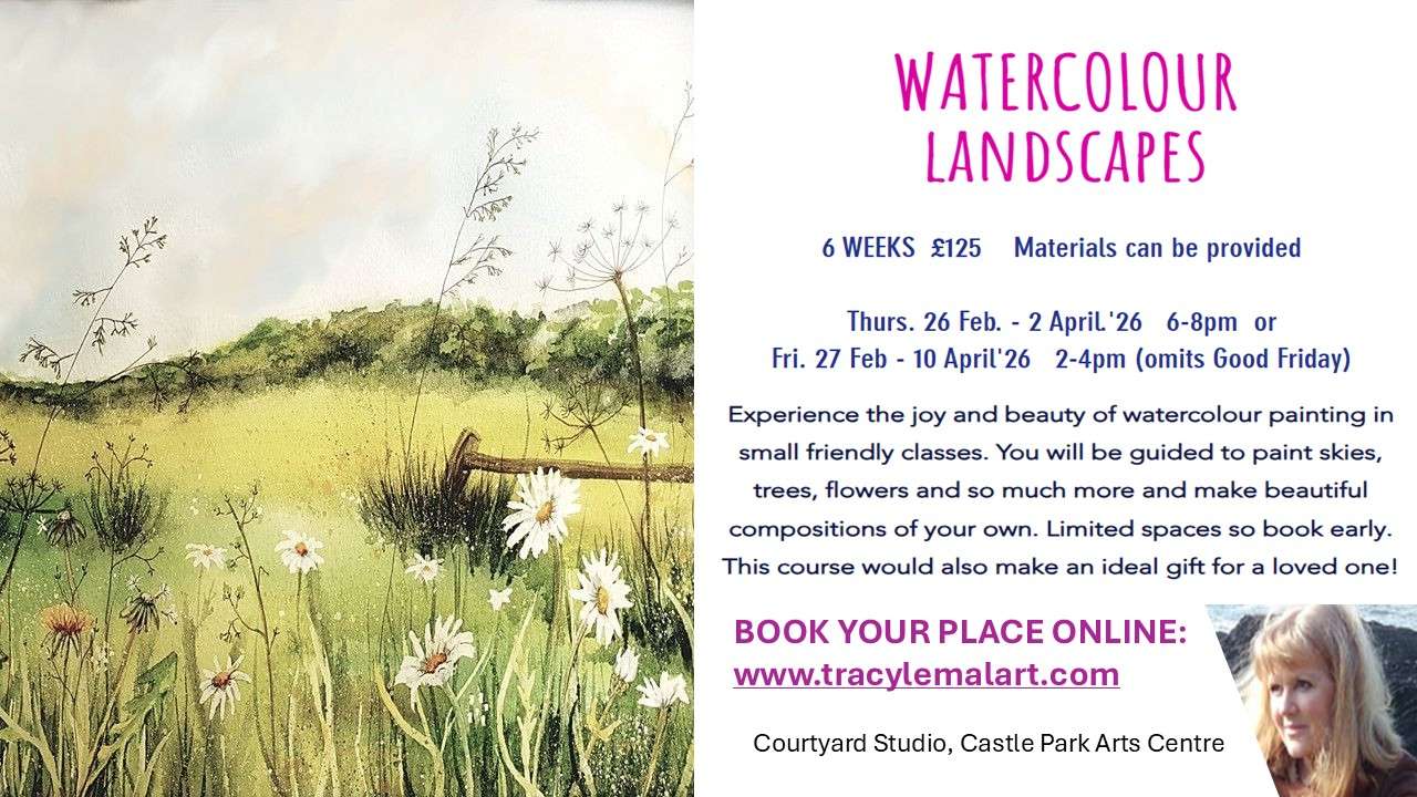 Watercolour Landscapes with Tracy Lemal image
