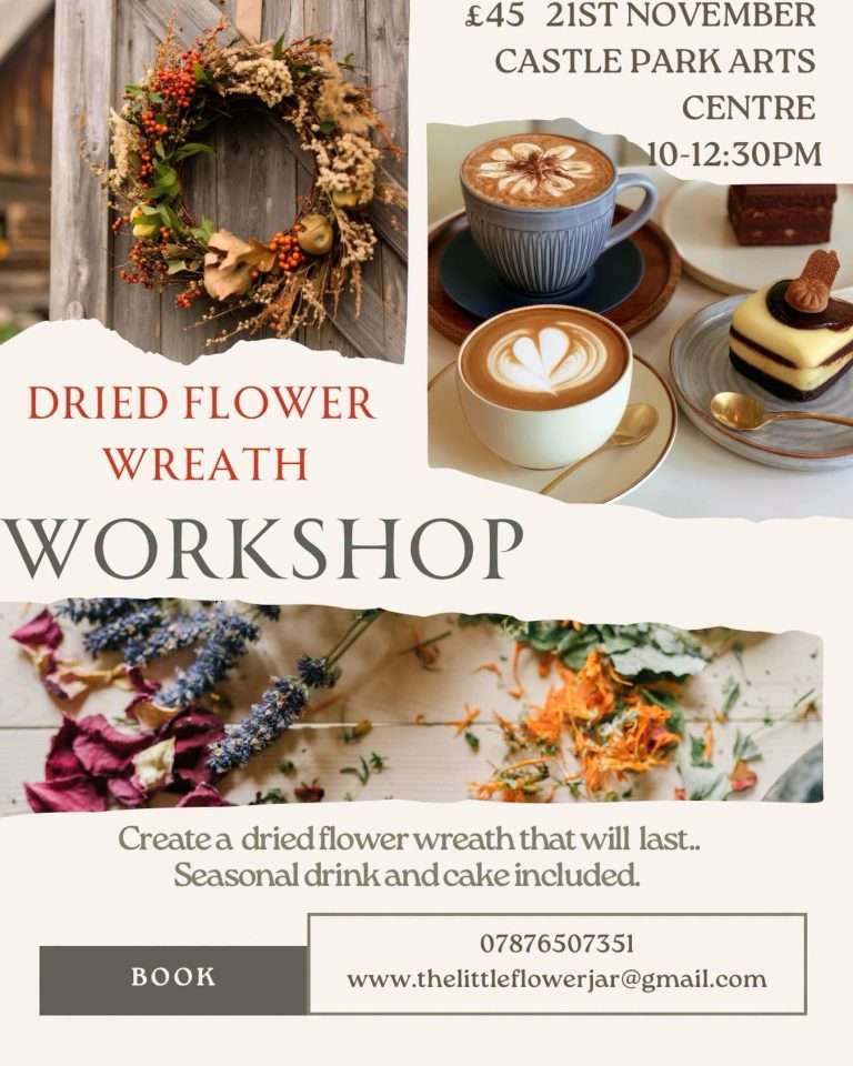 Dried Flower Wreath Workshop